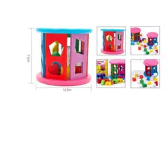 GENERICO - Juego Didáctico Encaje Madera Para Bebés Y Niños