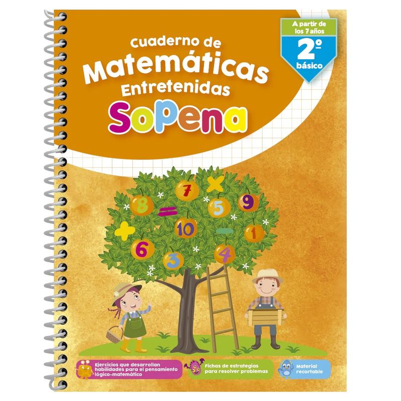 SOPENA - SOPENA CUADERNO DE MATEMÁTICAS ENTRETENIDAS DESDE LOS 7 AÑOS