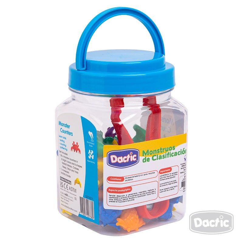 DACTIC - Monstruos para Clasificar + Pinza