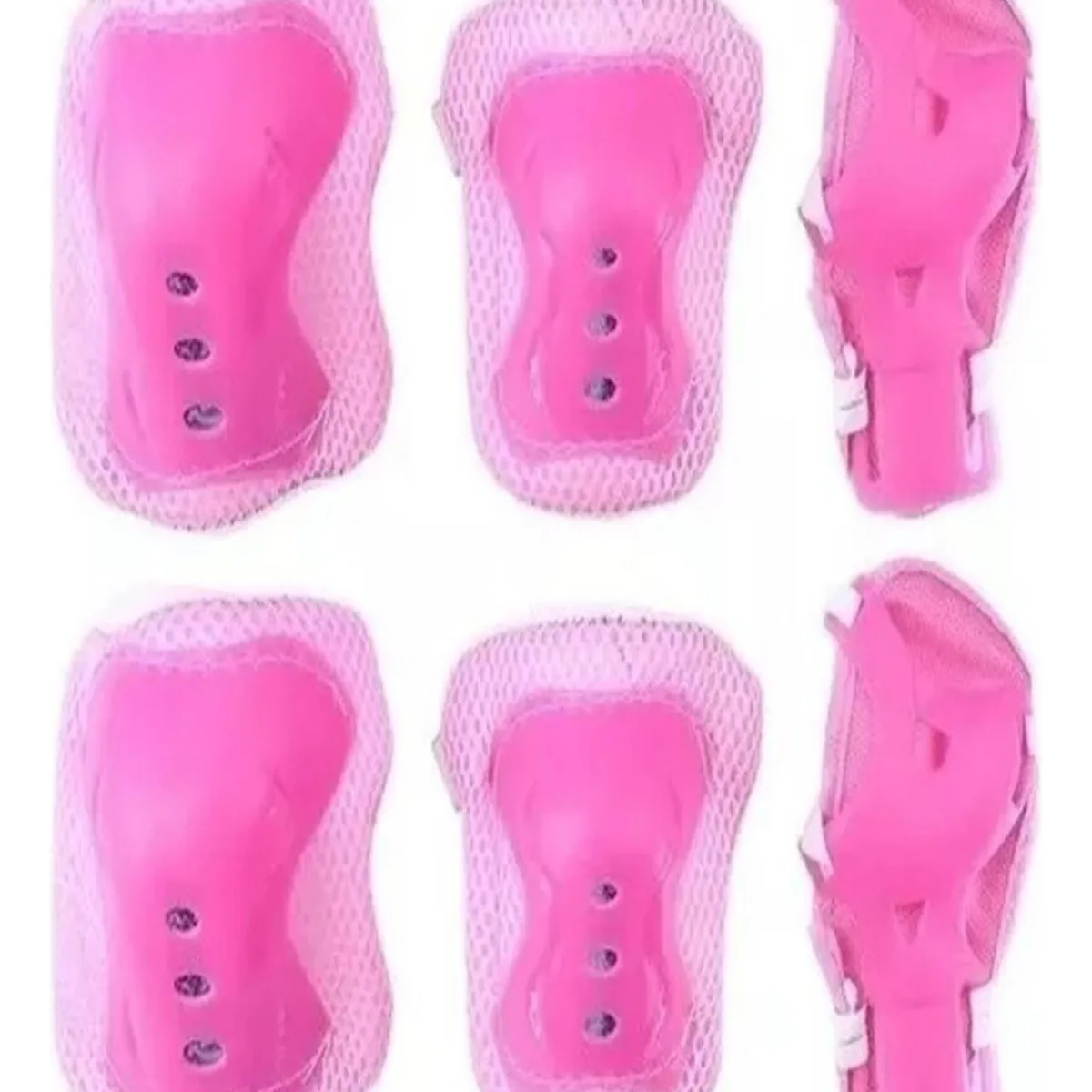 GENERICO - Patines Ajustables 4 Ruedas-Kit Protección Talla M35-38