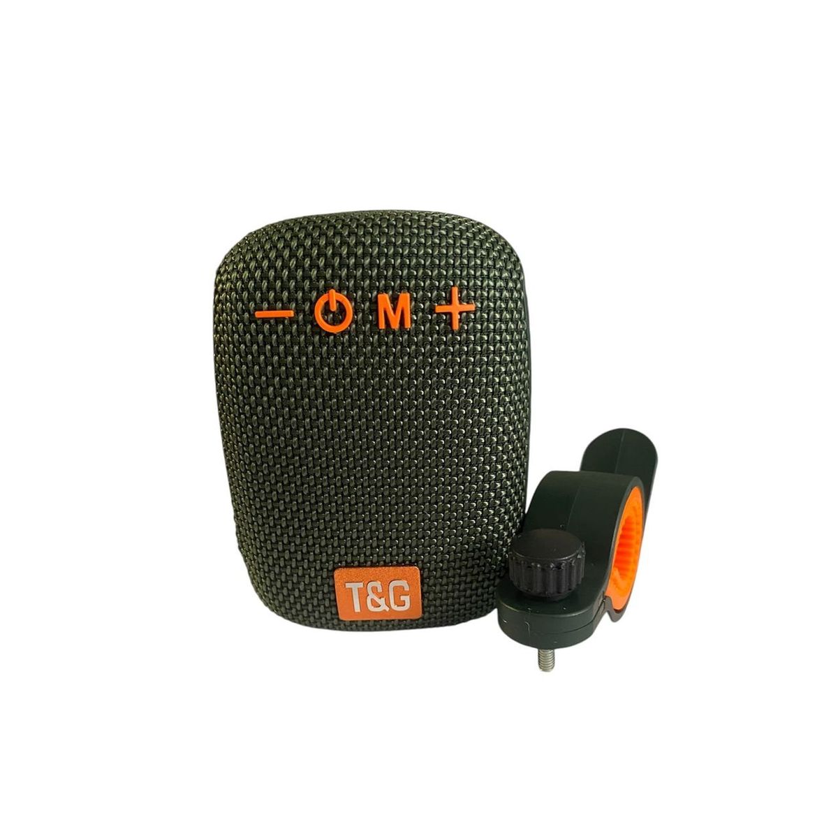 GENERICO - Parlante Bluetooth T&G Para Bicicleta Tg-392 Verde Militar