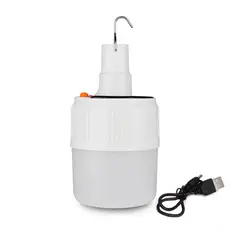 GENERICO - Ampolleta Solar Led Recargable Para Camping y Emergencia