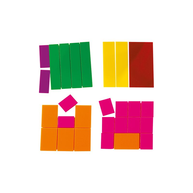 DACTIC - Set Fracción Cuadrada Decimal 51 pzs
