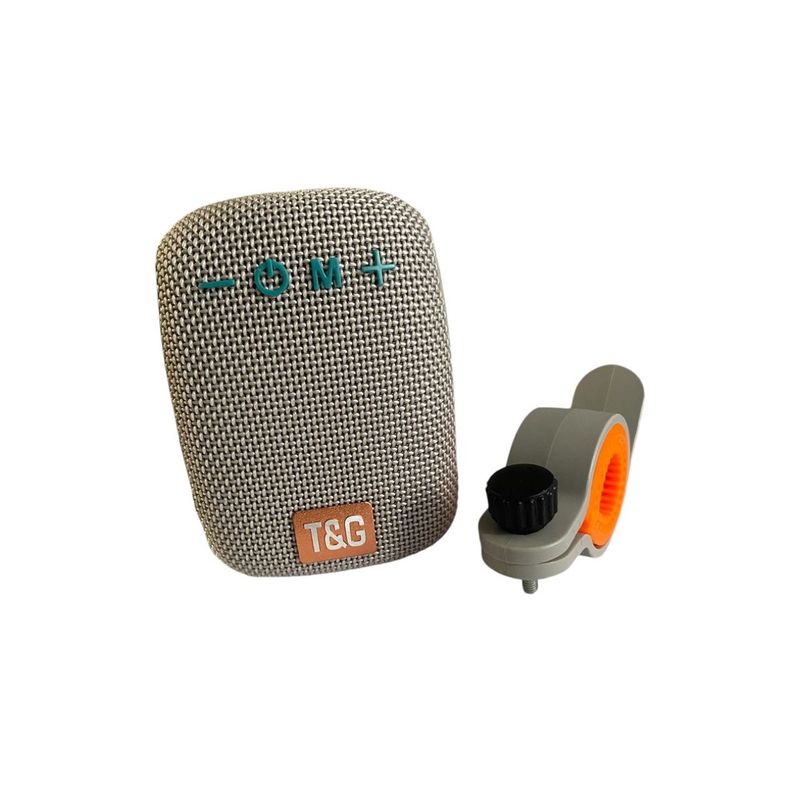 GENERICO - Parlante Bluetooth T&G Para Bicicleta Tg-392 Gris