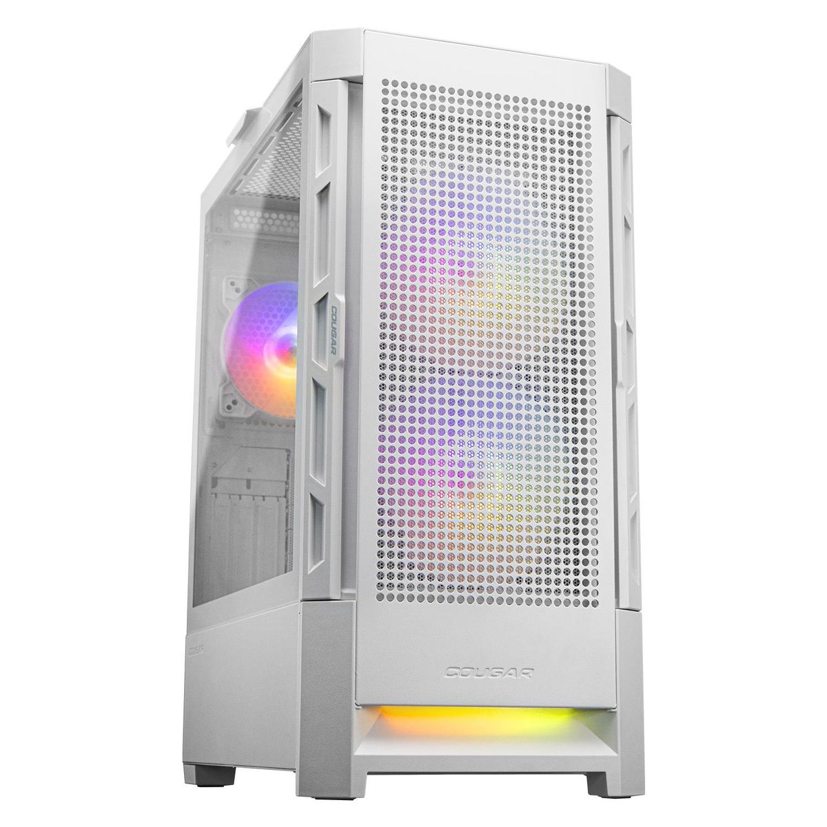 COUGAR - Gabinete Gamer Cougar Duoface RGB E-ATX Color Blanco