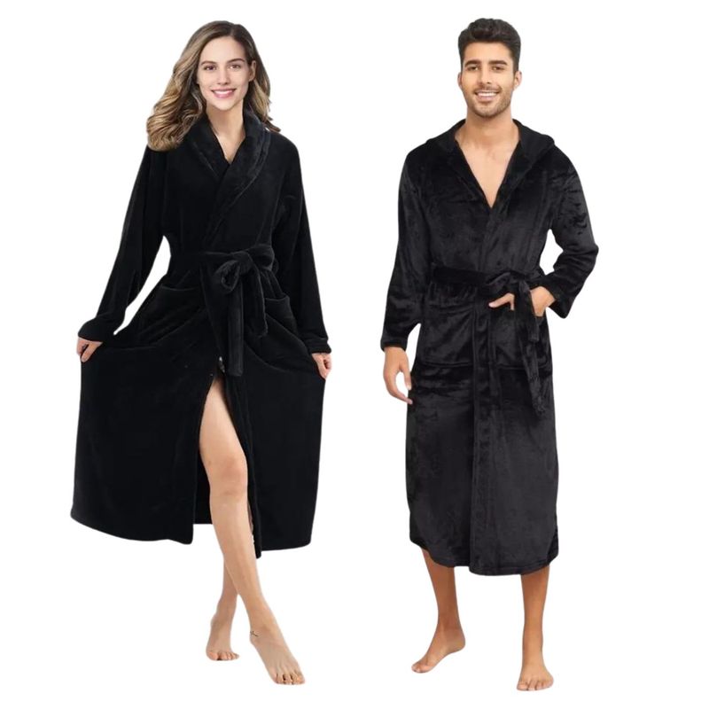 MPROPIA - Bata Polar Mujer Hombre Premium Excelente Calidad 203