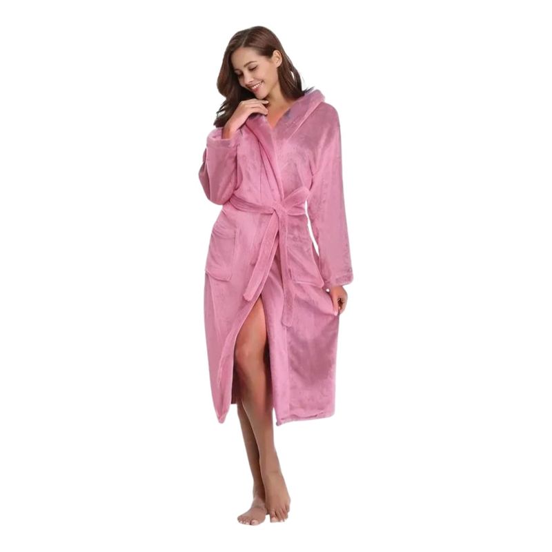 MPROPIA - Bata Polar Mujer Hombre Premium Excelente Calidad 203