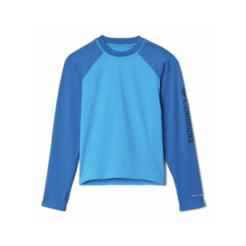 COLUMBIA - Polera Manga Larga Niño Sandy Shores Azul COLUMBIA