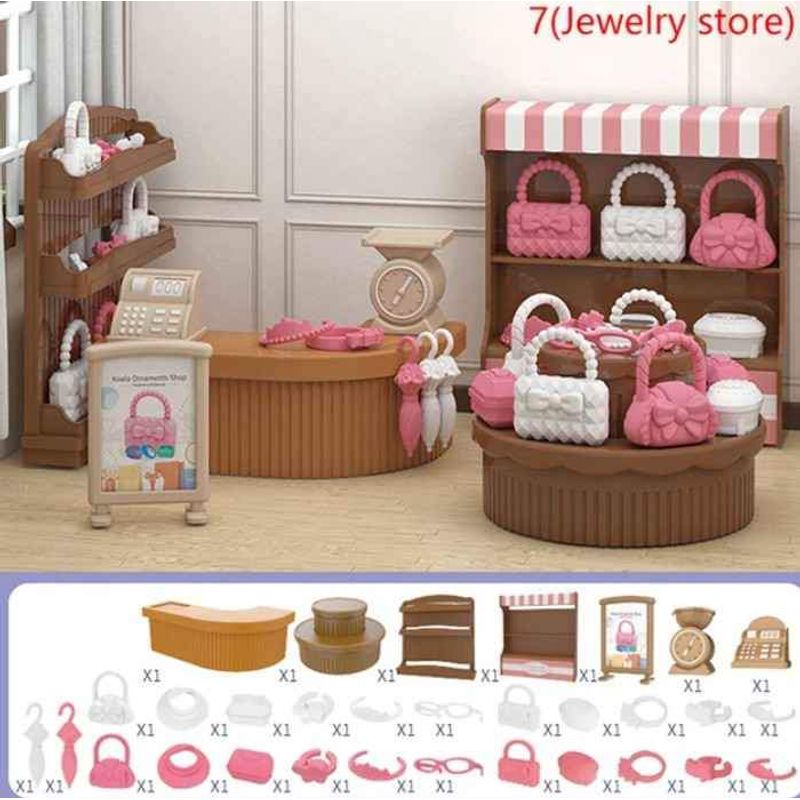GENERICO - Miniaturas para Barbie o decoración pequeños 3 a 13 cm