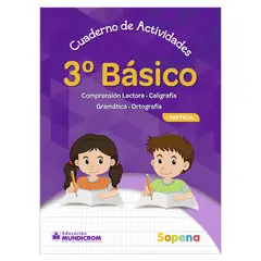 SOPENA - CUADERNO DE ACTIVIDADES 3 BÁSICO VERTICAL