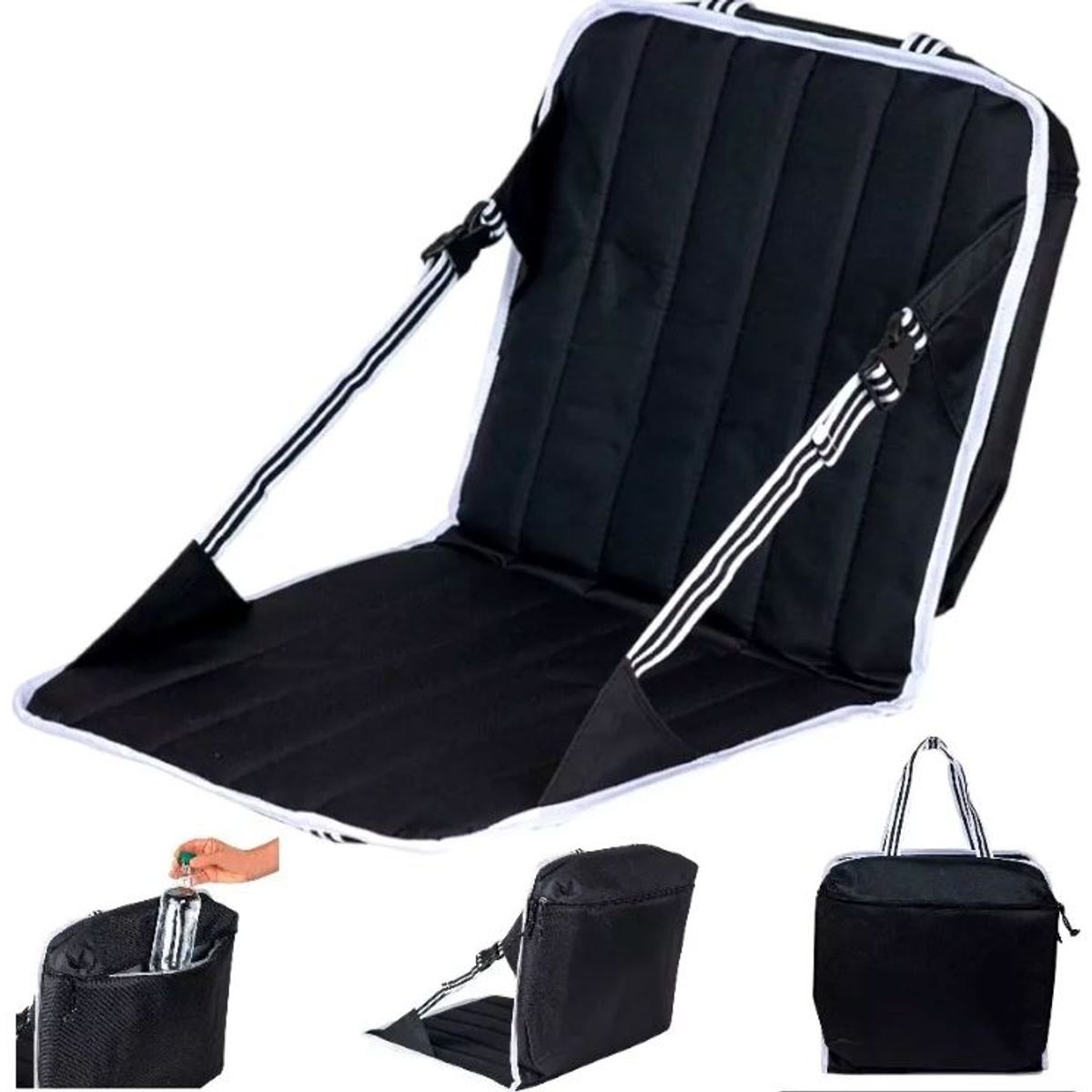 GENERICO - Silla Plegable Cooler De Picnic