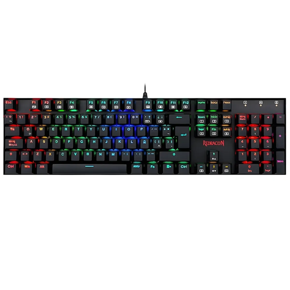 REDRAGON - Teclado Gamer - Redragon  Mitra K551 - Switch Red - USB