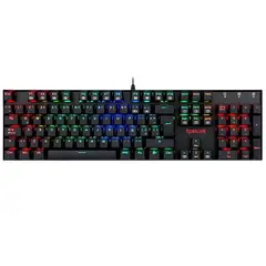 REDRAGON - Teclado Gamer - MITRA K551 - RGB Switch Blue Español USB