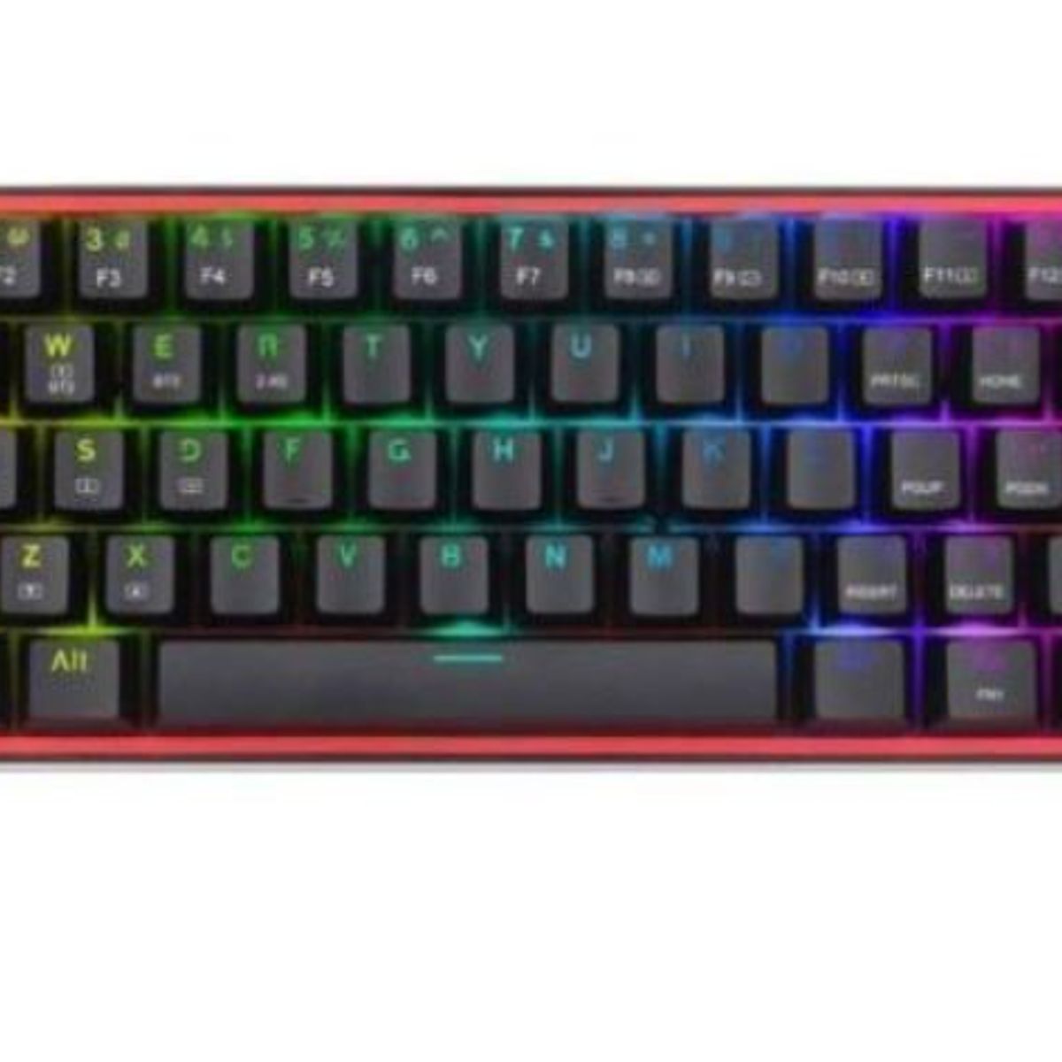 REDRAGON - Teclado Gamer Redragon FIZZ PRO K616 RGB Switch Red Inalámbrico Black