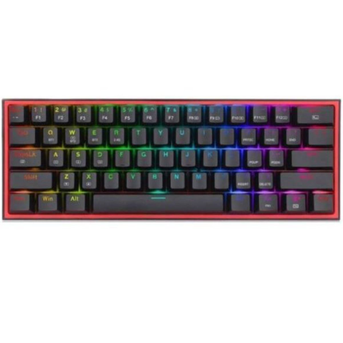 REDRAGON - Teclado Gamer Redragon FIZZ PRO K616 RGB Switch Red Inalámbrico Black