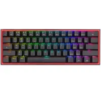 Teclado Gamer FIZZ PRO K616 RGB Switch Red Inalámbrico Black