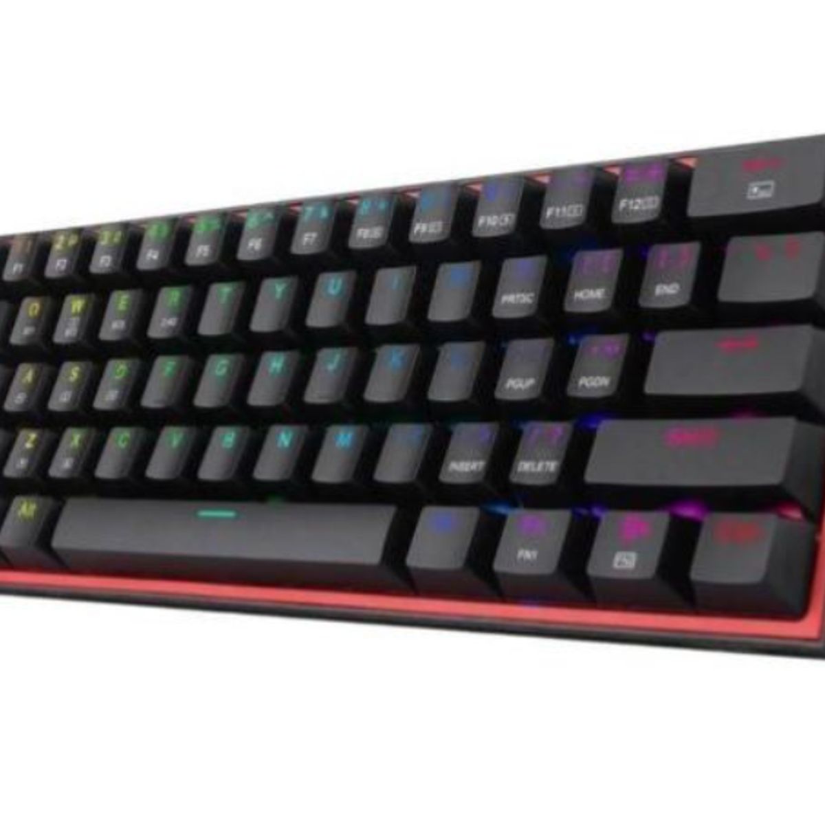 REDRAGON - Teclado Gamer Redragon FIZZ PRO K616 RGB Switch Red Inalámbrico Black