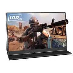 REHISK - Monitor Portátil 18.5 FHD - para PC o consolas Full Cover 100Hz
