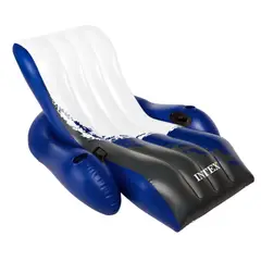 INTEX - Flotador Sillón Inflable River Run 180x135 cm
