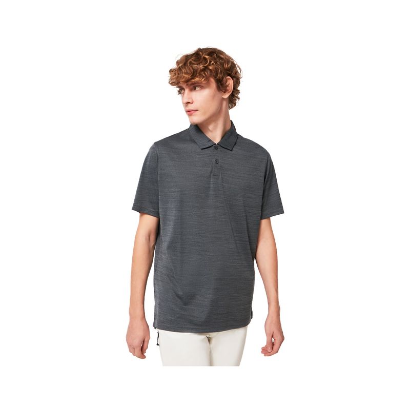 OAKLEY - Polera Oakley Aero Hydrolix II Hombre Dark Slate Heather