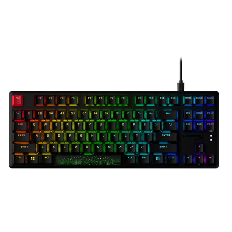 HYPERX - Teclado Gamer - HyperX Alloy Origins Core PBT HX Blue - 80% RGB USB
