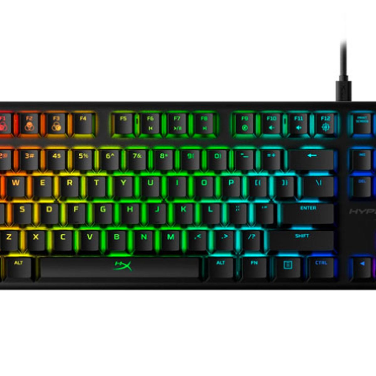 HYPERX - Teclado Gamer - HyperX Alloy Origins Core - Blue Inglés 80% RGB USB