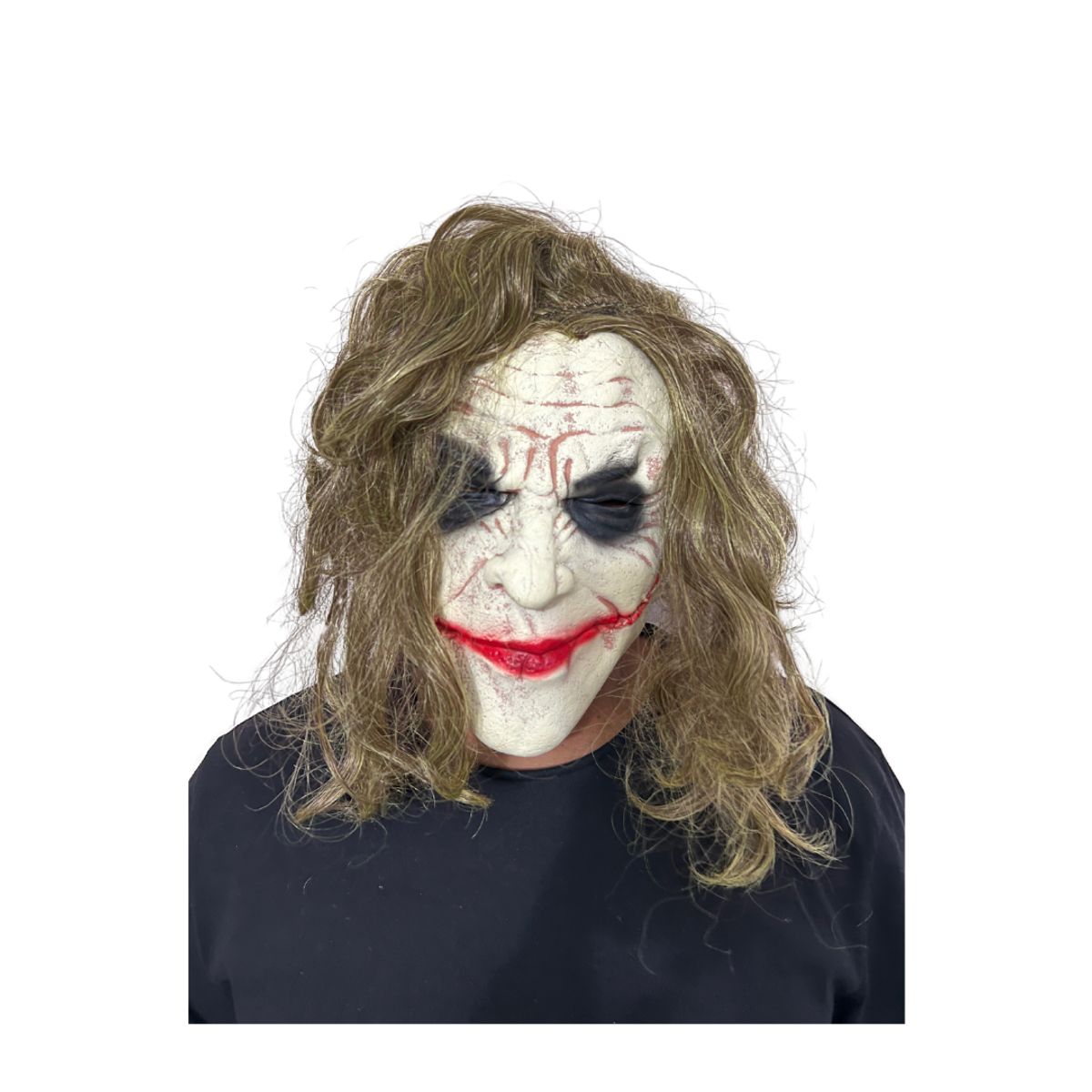 GENERICO - Mascara De Joker Guason Latex Halloween