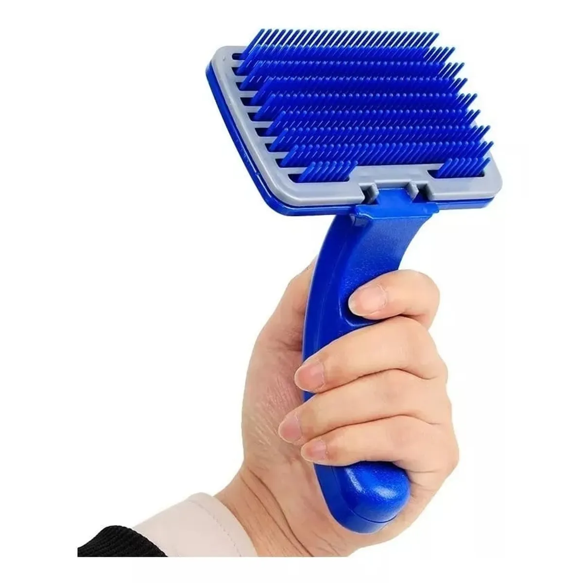 GENERICO - Cepillo Para Perros Y Gatos Con Eliminador De Pelos Talla L