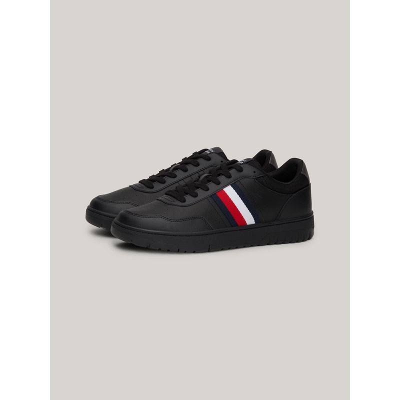 TOMMY HILFIGER - Zapatillas Sport Con Suela Dentada Negro Tommy Hilfiger