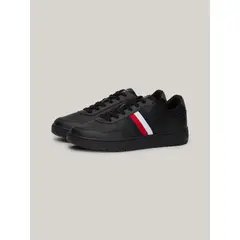 TOMMY HILFIGER - Zapatillas Sport Con Suela Dentada Negro