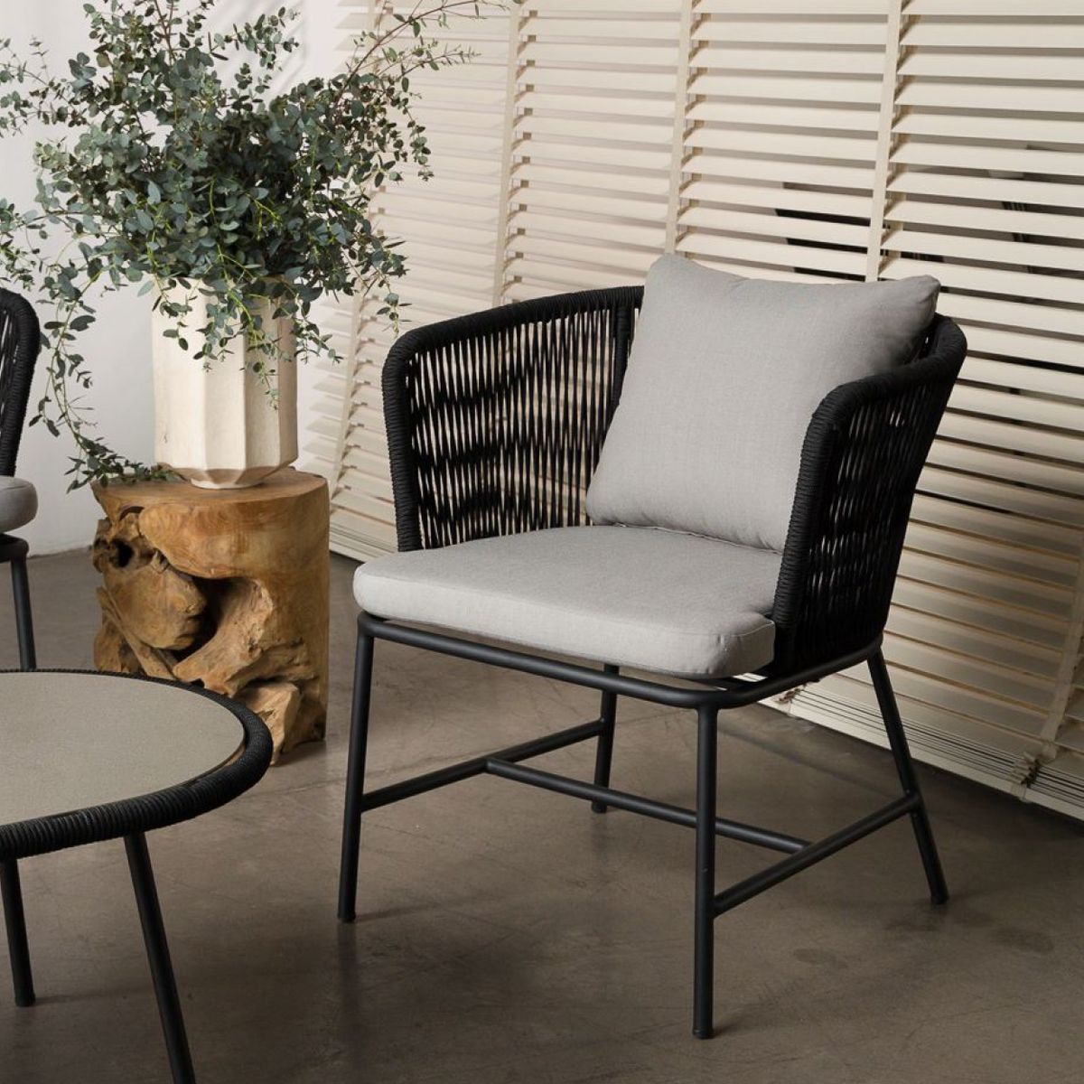 AMOBLE - Poltrona terraza Baule Oscura Amoblé