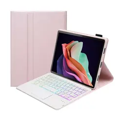 HUAWEI - MatepadSE 2023 8G+128G Negro con rosado teclado retroiluminado