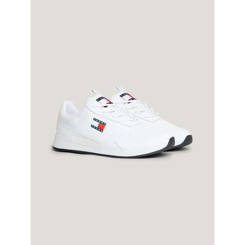 TOMMY HILFIGER - Zapatillas Essential Con Parche Blanco Tommy Hilfiger