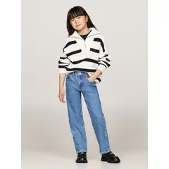 TOMMY HILFIGER - Jeans Essential Rectos De Corte Girlfriend Azul