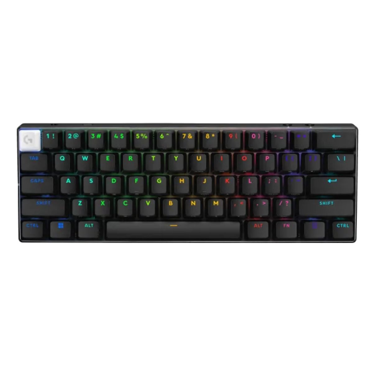LOGITECH - Teclado Gamer - Logitech PRO X60 TACTILE - LIGHTSPEED 60% inalámbrico