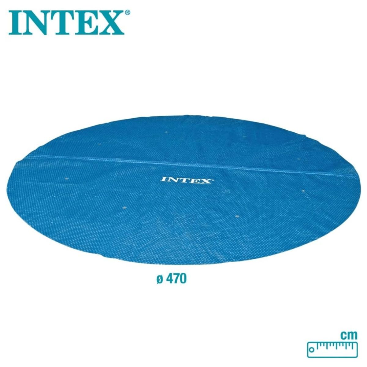 INTEX - Cobertor Solar Piscina Intex Redonda 488 Cm Solar Pool Cover