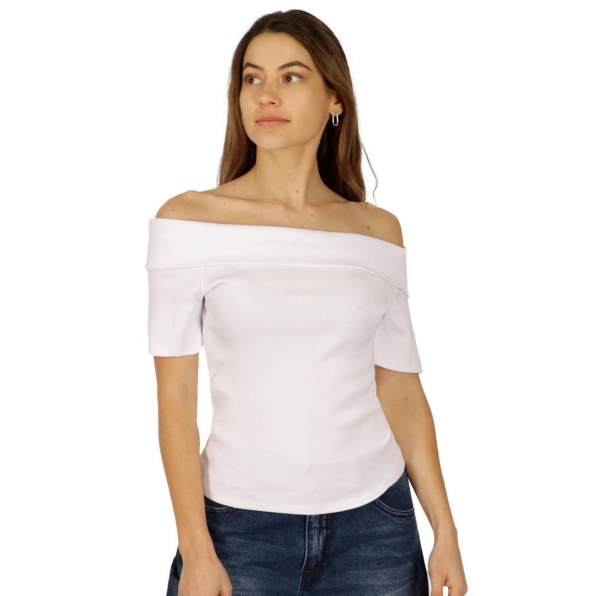 DIVINO JEANS - Polera Kiara II Blanco Divino Jeans