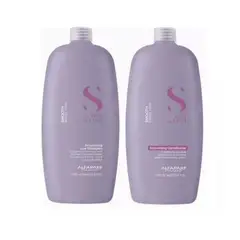 ALFAPARF MILANO - Pack Shampoo Y Acondicionador Smoothing Semi Di Lino Alfaparf 1 Lt