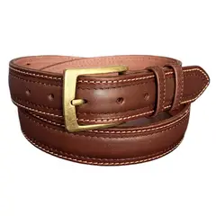 XONA DISEÑO - Cinturón Hombre Cuero Agreste Café
