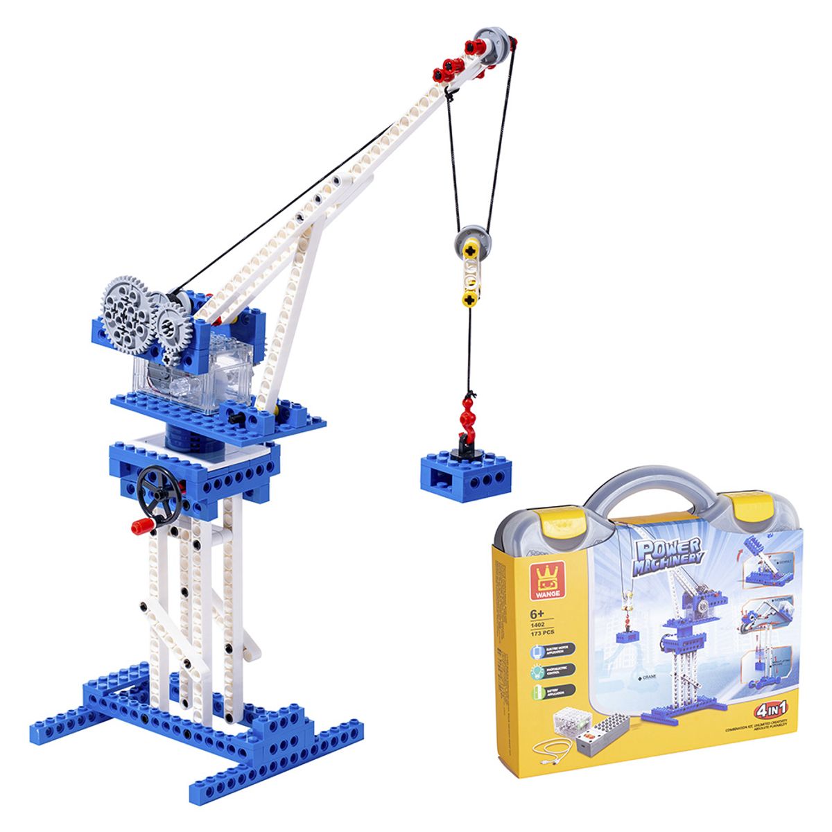 GENERICO - Grúa 4 en 1 Armable Wange