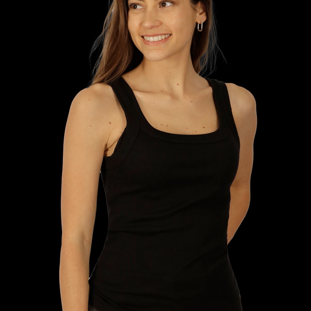 DIVINO JEANS - Polera Fefa I Negra Divino Jeans