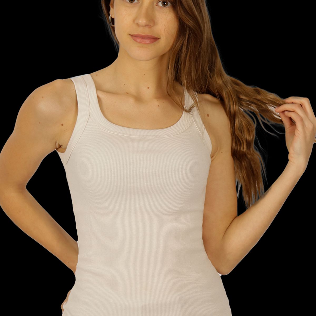 DIVINO JEANS - Polera Fefa III Beige Divino Jeans