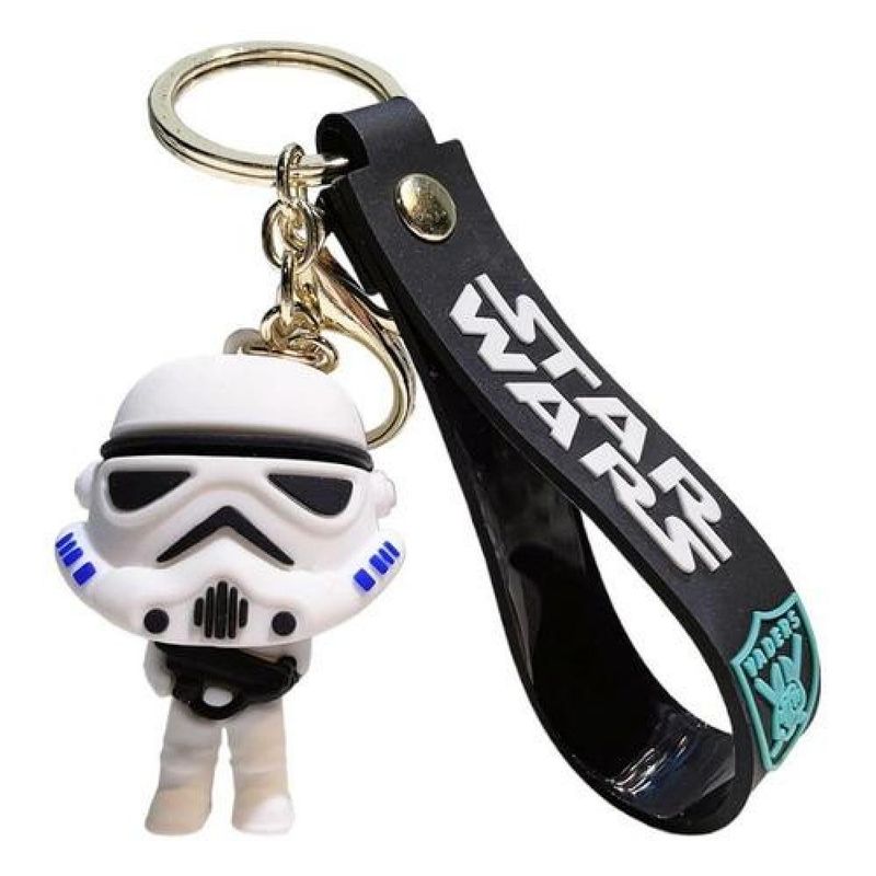 GENERICO - Llavero Xl Stormtrooper Star War Soldado Imperial - Blanco