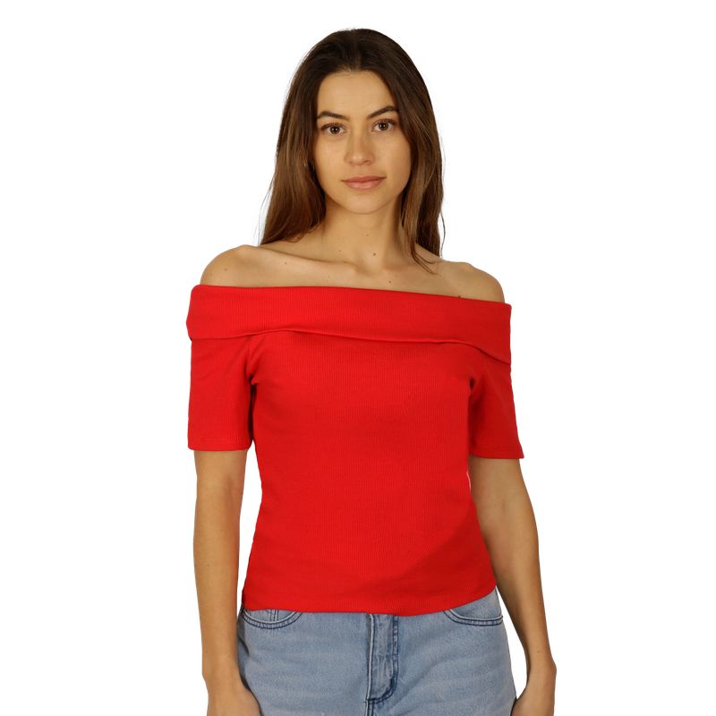 DIVINO JEANS - Polera Kiara III Rojo Divino Jeans - Rojo