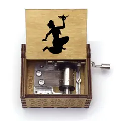 GENERICO - Caja Musical Madera Aladdin Noches de Arabia