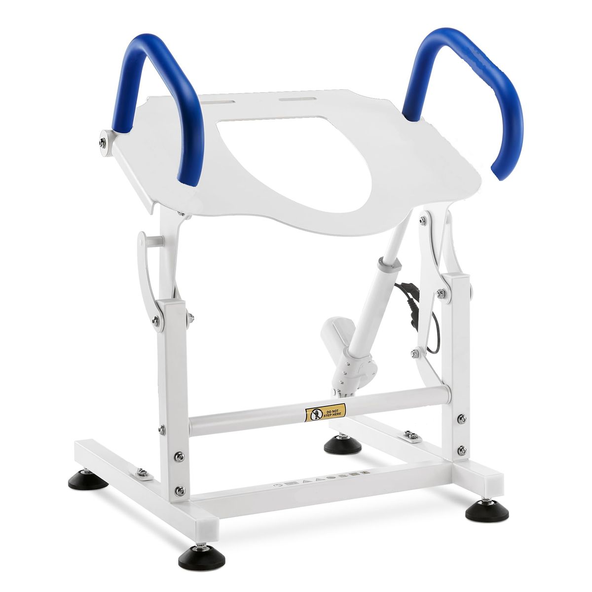 GENERICO - Elevador Inodoro eléctrico con tapa, blanco y control remoto, personas hasta 95 kg
