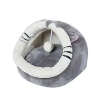 Cama nido iglú para gatos
