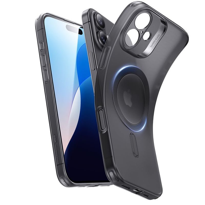 ESR - Carcasa ESR Zero Para iPhone 16 Ultra Delgada Negro