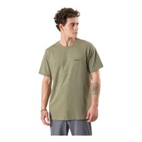 Polera Woodcut Tee Hombre Verde