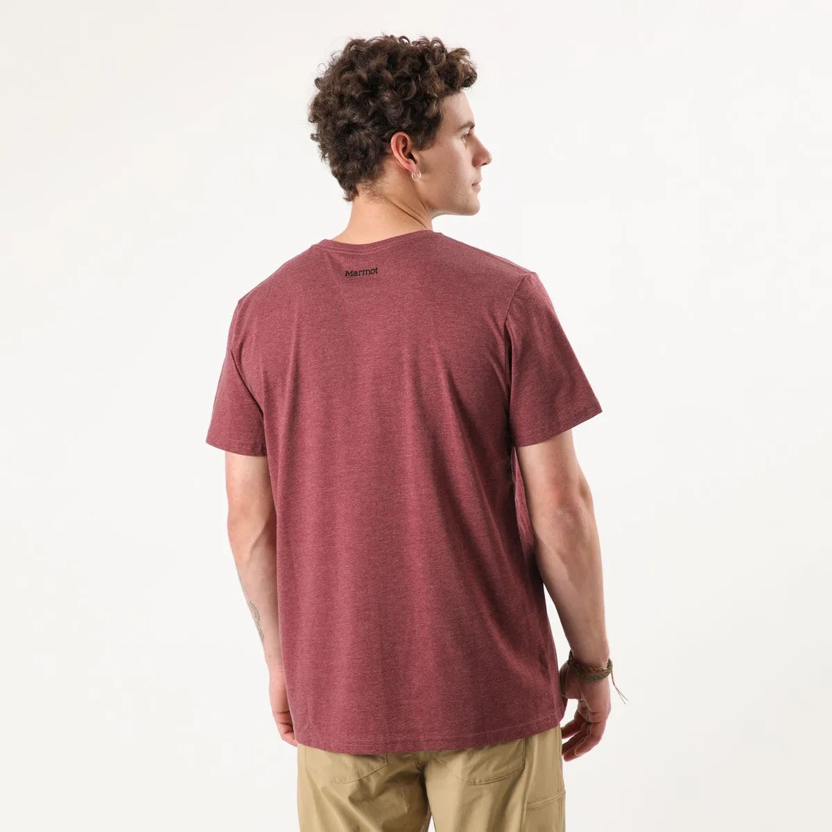 MARMOT - Polera Hombre Marmot Logo Tee